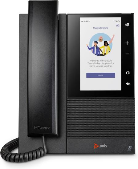 POLY CCX 505 Business Media Phone for Microsoft Teams and PoE-enabled1