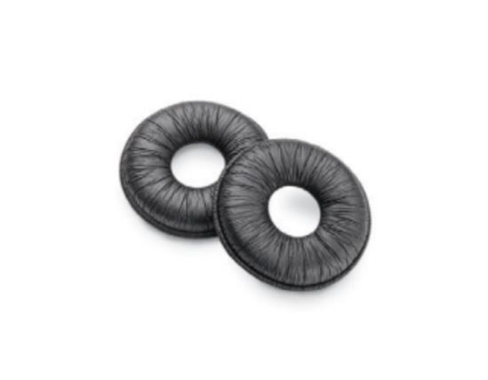 POLY EncorePro HW700 Leatherette Ear Cushions and Mounting Plates (2 Pieces)1