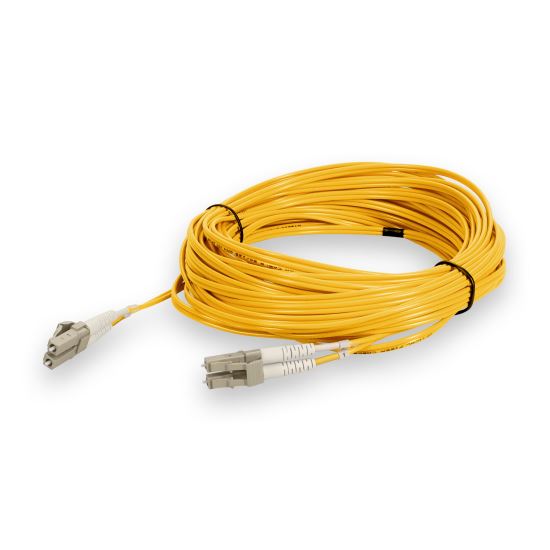 AddOn Networks ADD-LC-LC-15M5OM4-YW-TAA InfiniBand/fibre optic cable 590.6" (15 m) LOMM Yellow1