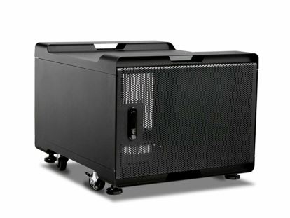 Monoprice 10663 rack cabinet 7U Freestanding rack Black1