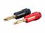 Monoprice 21917 wire connector Banana Black, Gold, Red1