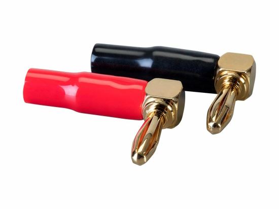 Monoprice 21913 wire connector Banana Black, Gold, Red1