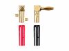 Monoprice 21913 wire connector Banana Black, Gold, Red6