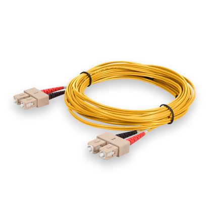 AddOn Networks ADD-SC-SC-10M6MMF-YW InfiniBand/fibre optic cable 393.7" (10 m) OFNR Yellow1