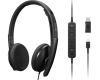 Lenovo 4XD1M39028 headphones/headset Wired Head-band USB Type-C Black2