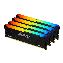 Kingston Technology FURY Beast RGB memory module 128 GB 4 x 32 GB DDR41