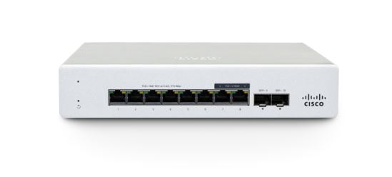 Cisco Meraki MS130 compact Managed Gigabit Ethernet (10/100/1000) Power over Ethernet (PoE) 1U Aluminum1