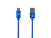 Monoprice 38911 USB cable USB 2.0 18.1" (0.46 m) USB C USB A Blue1