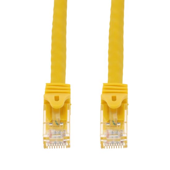 AddOn Networks ADD-12FCAT6ASN-YW networking cable Yellow 145.7" (3.7 m) Cat6a U/UTP (UTP)1