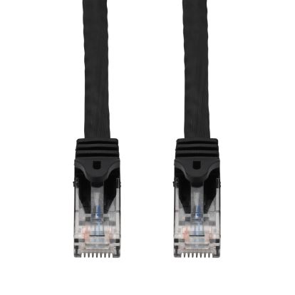 AddOn Networks ADD-30FCAT6ASN-BK networking cable Black 359.8" (9.14 m) Cat6a U/UTP (UTP)1