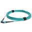 AddOn Networks ADD-MPOMPO-1-5M5OM4P-TAA InfiniBand/fibre optic cable 59.1" (1.5 m) MPO LOMM Aqua color1