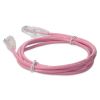 AddOn Networks ADD-7FSLCAT6A-PK networking cable Pink 83.9" (2.13 m) Cat6a U/UTP (UTP)3