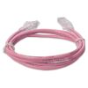 AddOn Networks ADD-7FSLCAT6A-PK networking cable Pink 83.9" (2.13 m) Cat6a U/UTP (UTP)4