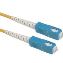 C2G 1m SC/SC Simplex 9/125 Single-Mode Fiber Patch Cable - Yellow InfiniBand/fibre optic cable 39.4" (1 m)1