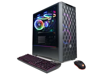 CyberpowerPC SUPREME SLC10000CPGV15 Intel® Core™ i7 i7-14700KF 16 GB DDR5-SDRAM 2 TB SSD NVIDIA GeForce RTX 4060 Ti Windows 11 Home Midi Tower PC Black1