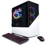 CyberpowerPC SUPREME SLC10220CPGV9 Intel® Core™ i9 i9-14900KF 32 GB DDR5-SDRAM 2 TB SSD NVIDIA GeForce RTX 4070 Ti Windows 11 Home Midi Tower PC Black, White1