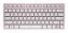 CHERRY KW 7100 MINI BT keyboard Universal Bluetooth QWERTY US English Pink, White1