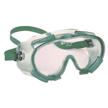 V80 Monogoggle XTR, Clear Lens, Green Frame, 36/Carton1