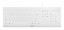 CHERRY JK-8502US-0 keyboard Universal USB QWERTY US English White1