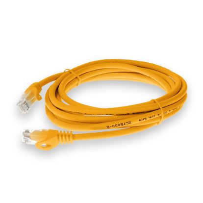 AddOn Networks ADD-15FCAT6SN-YW networking cable Yellow 179.9" (4.57 m) Cat6 U/UTP (UTP)1