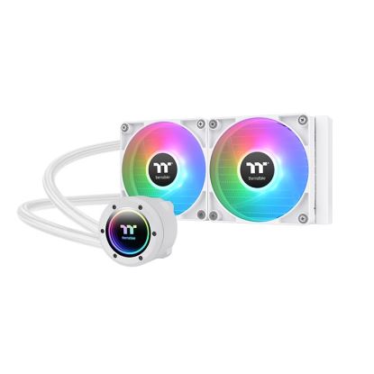 Thermaltake TH240 V2 ARGB Processor Liquid cooling kit 9.45" (24 cm) White 1 pc(s)1