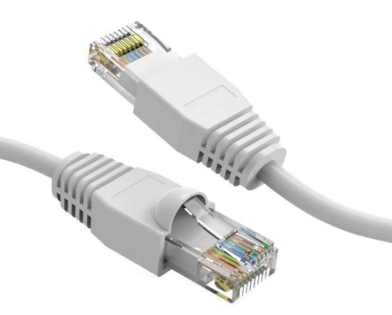 eNet Components C6A-PWH-7-ENC networking cable White 82.7" (2.1 m) Cat6a U/UTP (UTP)1