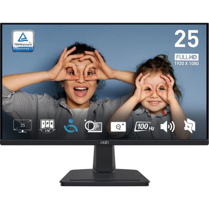 MSI Pro MP251 computer monitor 24.5" 1920 x 1080 pixels Full HD LED Black1