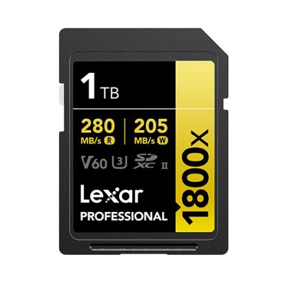 Lexar Professional 1800x 1 TB SDXC UHS-II Class 101