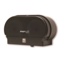 Morsoft Small Core Tissue Dispenser, 11.86 x 5.48 x 7.32, Black Translucent1