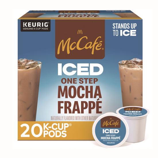 Mocha Frappe Iced Coffee Keurig K-Cup Pods, 20/Box1