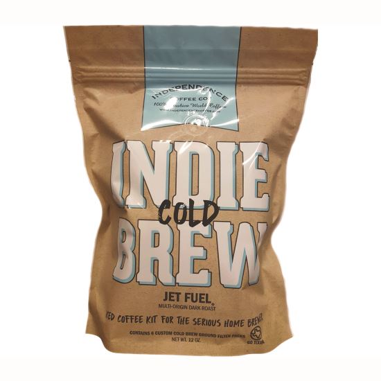 Indie Cold Brew Jet Fuel Coffee Filter Pack, 12 oz Bag1