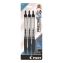 Precise V7RT Roller Ball Pen, Retractable, Fine 0.7 mm, Black Ink and Barrel, 3/Pack1