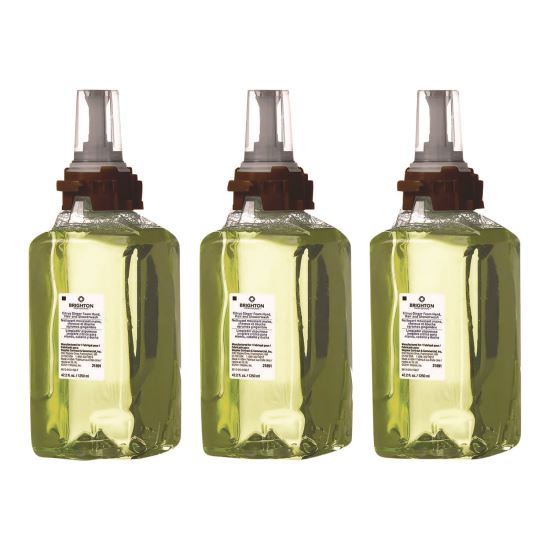 ADX Foaming Hand Soap Refills, Hand/Hair/Shower Wash, Citrus Ginger Scent, 1,250 mL, 3/Carton1