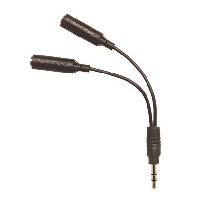 TuneShare 3.5 mm to 3.5 mm Audio Splitter, Black1