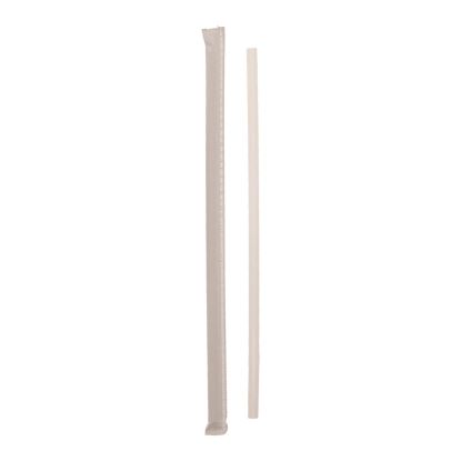 Giant Paper-Wrapped Straw, 10.25", Translucent, 1,800/Carton1