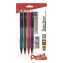 Twist Erase EXPRESS Mechanical Pencil, 0.7 mm, HB (#2), Black Lead, Assorted Color Barrels, 4/Pack1