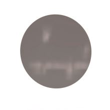 Coda Low Profile Circular Non-Magnetic Glassboard, 24 x 24, Smoke Surface1