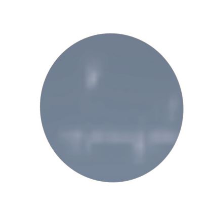 Coda Low Profile Circular Non-Magnetic Glassboard, 36 x 36, Denim Surface1
