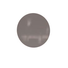 Coda Low Profile Circular Non-Magnetic Glassboard, 48 x 48, Smoke Surface1