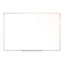 Non-Magnetic Whiteboard with Aluminum Frame, 87.91" x 48.5", White Surface, Satin Aluminum Frame1