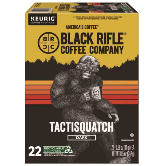 Tactisquatch Coffee K-Cups, 22/Box1