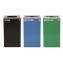 29 Gallon Trash/Recycling Cans, Steel, Blue Recycling Can and Green Recycling Can w/Mixed Lids, Black Trash Can w/Square Lid1