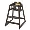 Wooden Stackable High Chair, Supports Up to 50 lb, 29.02" h, Espresso1
