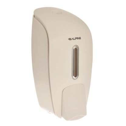 Surface Mounted Soap and Hand Sanitizer Dispenser, 27 oz, 4.1 x 4.6 x 9.6, White1