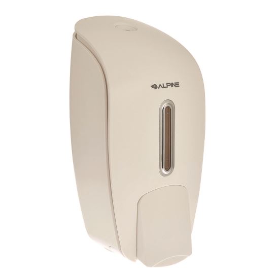Surface Mounted Soap and Hand Sanitizer Dispenser, 27 oz, 4.1 x 4.6 x 9.6, White1
