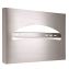 Stainless Steel Brushed Half-Fold Toilet Seat Cover Dispenser, 15.7 x 2 x 11.81