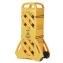 Expandable Portable Fence Barrier Safety Barricade, Plastic, 1.97 x 153.54 x 39.76, Yellow1