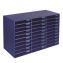 File Classroom Literature Organizer, 30 Sections, Letter Size, 32 x 13 x 21, Blue1