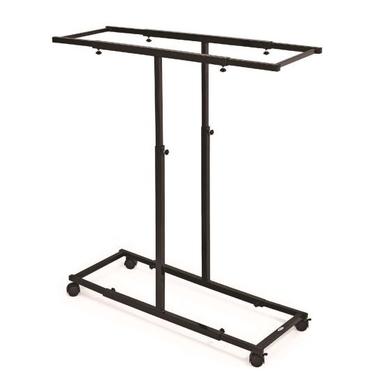 Blueprint Storage Cabinet Steel Vertical Plan Center, Assorted Document Sizes,15" x 27" to 47.25" x 32.5" to 57", Black1