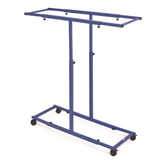 Blueprint Storage Cabinet Steel Vertical Plan Center, Assorted Document Sizes, 15" x 27" to 47.25" x 32.5" to 57", Blue1